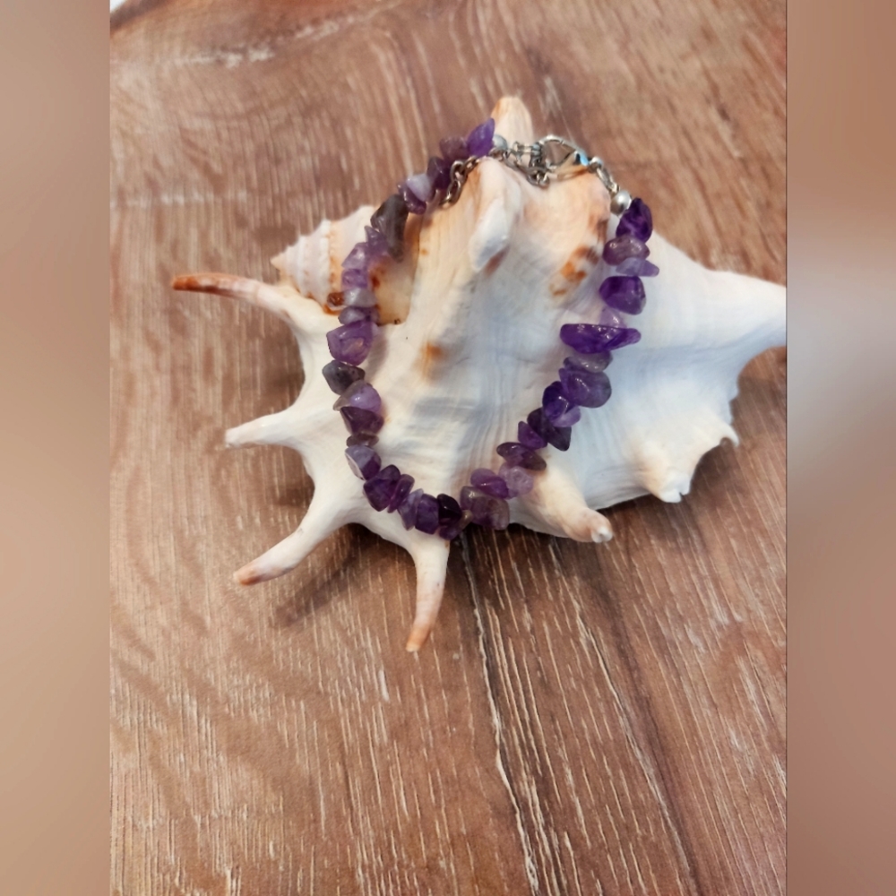 Amethyst bracelet
